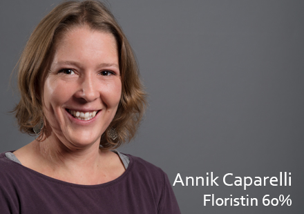 annick caparelli mitarbeiterin der blumenladen nidau